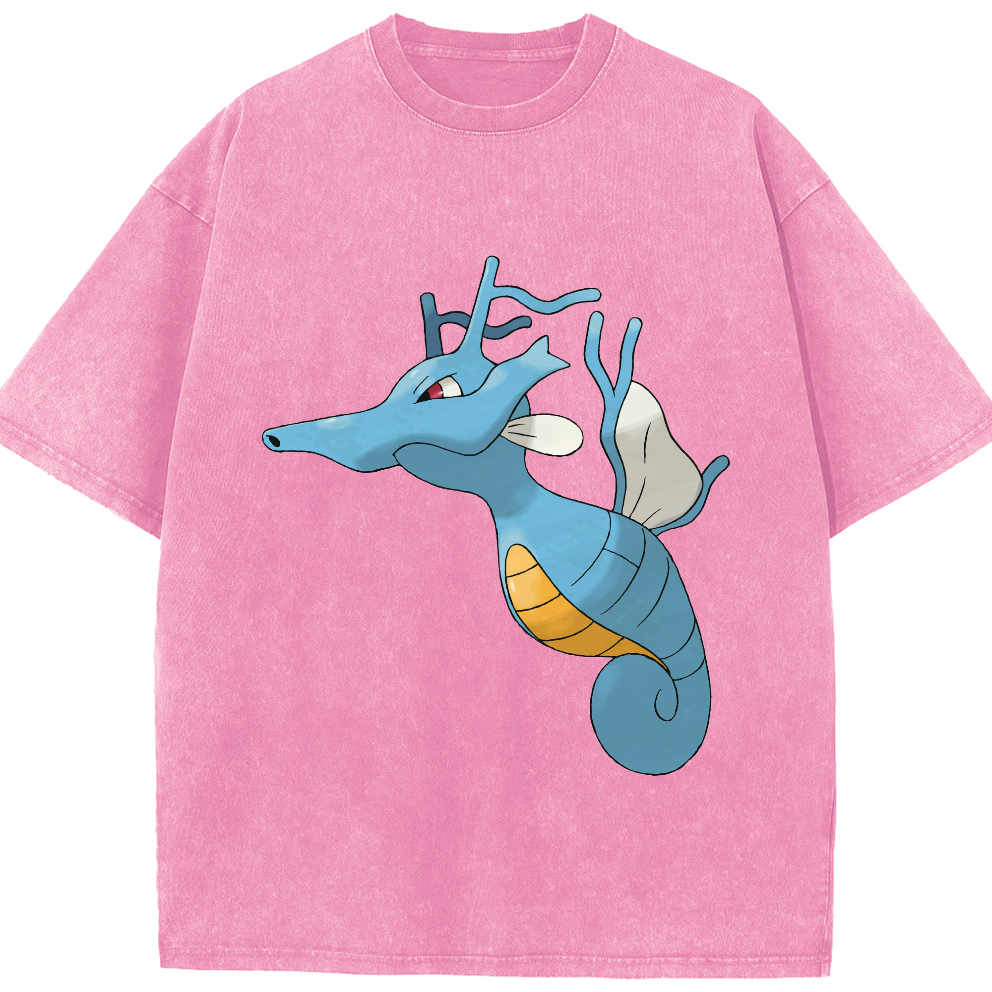 （画像用） ポケットモンスター Pokémon 綿100% ヴィンテージ風 半袖Tシャツ（フロントプリント）